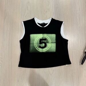 CHANEL トップス CHANEL | Tops | Chanel Vintage 9c Miami Cruise Printed Knit Tank